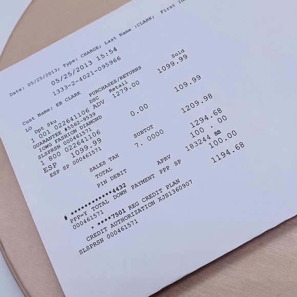 EUC 10K White Gold Princess-cut Diamond Ring - Picture 16 of 17